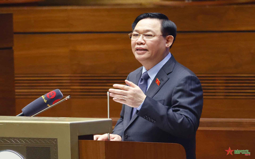 Chủ tịch Quốc hội Vương Đình Huệ: Giám sát vì mục tiêu kiến tạo phát triển